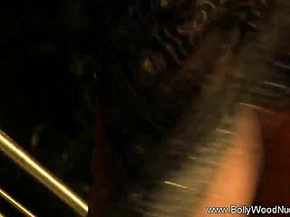 sensual indian beauty sways erotically stripping her clothes teasing slow