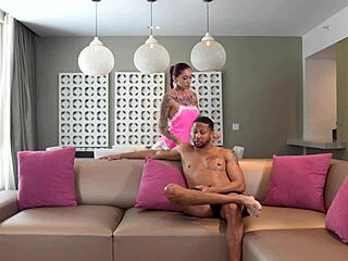 he cheats on girlfriend banging big booty foreign maid doggystyle raw