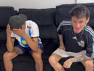 i couldn't resist my twink friend's teasing and fucked his ass outdoors pov