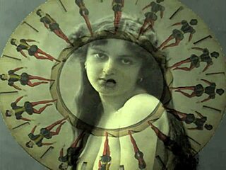 Antique Hairy Erotic Art in Bold Retro Vintage Display