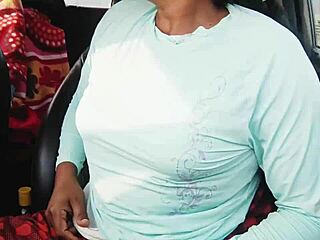 desi girl in car unleashes dirty telugu talk during tight pussy sex