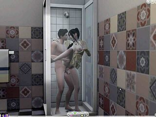 ww jv playful bath fun before steamy shower time