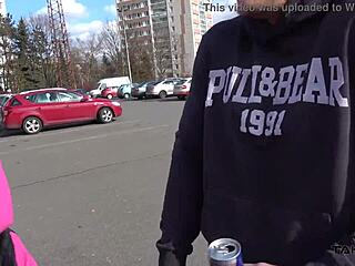 Pickup babe shakes ass on shaft then takes jizz loads on cheeks