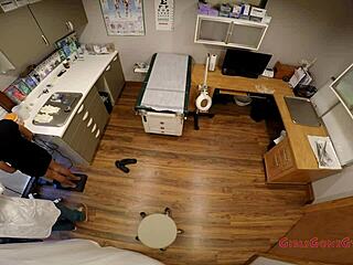 Mandatory Physical Exam for Yesenia Sparkles Small Tits at Tampa University Part 1