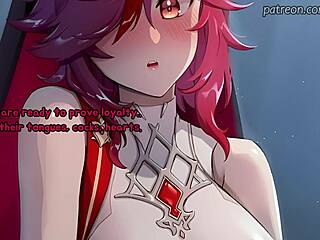 rosaria genshin edges your cock hard in this joi suffering fest 😈💦