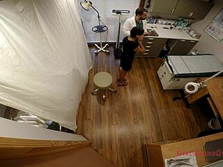 Mandatory Physical Exam for Yesenia Sparkles Small Tits at Tampa University Part 1