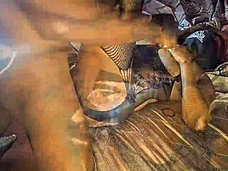 whoa that hard cock slamming her creamy pussy and fat ass makes eyes roll!!