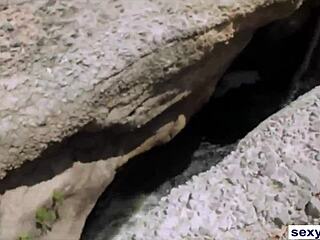 nude tanned playboy models flash big tits and asses wildly