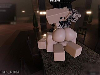 Cowgirl slut rides hard for creampie in library fuck