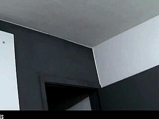 Behind the scenes with hot latina brunette, her tight pussy stretched as cock slides in and out during sex