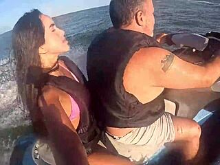 jet ski madness on guarujá sea has me shaking with wild latina teen lust