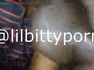 Lil Bitty's Dirty Ebony Teen Threesome Drills Into Rough Anal Group Chaos Part 1