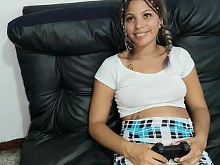 stepsis skips dishes shows tit then gets fucked hard by bro