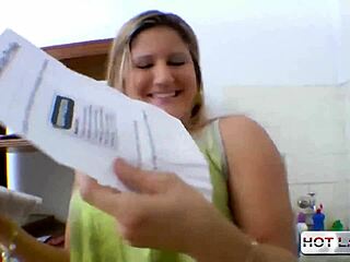 Hey, fucking maid Alessandra's ass in the living room! 🍑🔥