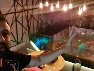 blonde wife sneaks backstage pussy pounding with camera off for secret thrills