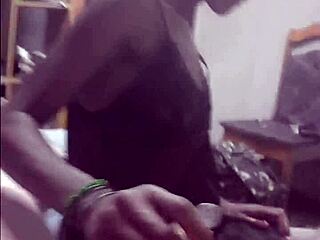 Redhead slut whore sucks boss cock in hostel