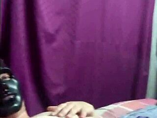 Redhead slut whore sucks boss cock in hostel