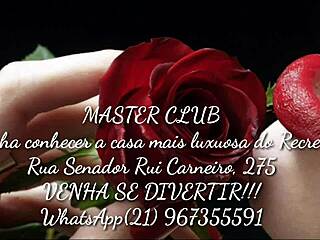 master nina dances wild then takes amateur anal in club recreio