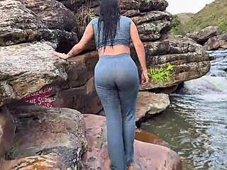 Argentinian Ass Pounded by Stranger for Cash by the River!