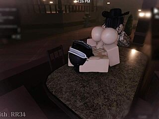 Cowgirl slut rides hard for creampie in library fuck