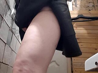 Stepmom Caught Masturbating on Toilet Hidden Cam