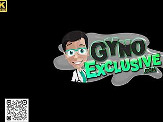 Keira Flow's Nerdy Body Shudders in Endless Orgasms from Doctors