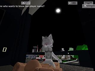 Shy Girl's Balcony Thrill: Public Sex Exposure in Brookhaven Roblox