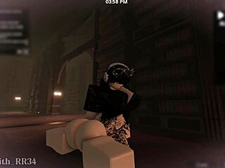 Cowgirl slut rides hard for creampie in library fuck