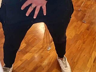 why's this sexy naked chick in leather jacket making me cum so hard with moans?