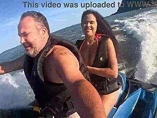jet ski madness on guarujá sea has me shaking with wild latina teen lust