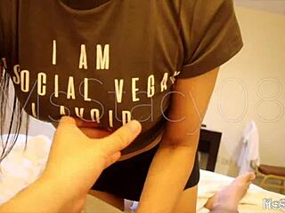 Petite Filipina Teen Rides To Cumshot While Parents Away!