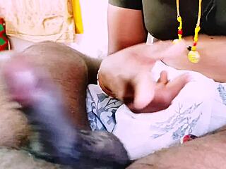 Indian housewife sneaks cheating blowjob with dirty telugu whispers