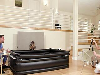 i can't resist this british hottie's slippery nuru massage grind on seth ritchie