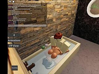 Roblox adventure turns hardcore fucking bunny girl action