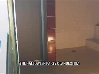 colombian swingers host wild clandestine halloween group party