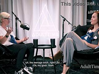 Redhead Freya Parker Confesses Lesbian Porn Secrets With Bree Mills!