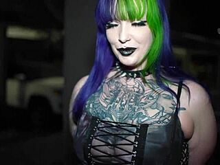 rachel luxe and faith vixen as goth emo clowns take big black cocks doggystyle