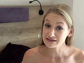 Tiffany Tatum's Beautiful Blue Eyes Eat Curvy Ass Massage Cock