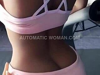 Sex Doll Features Realistic Implanted Hair For Play