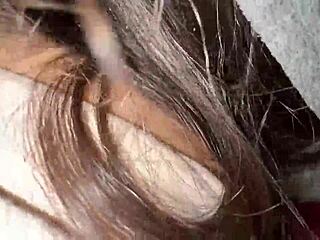 Beautiful Italian Slut Gags On Huge Cock Closeup!