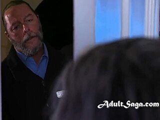 oh man i thought it was a break-in but these security guys turned it into my wildest gangbang double penetration orgy