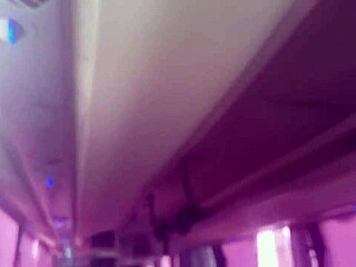 Bus rage turns into hot outdoor masturbation session 😈🔥