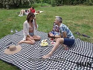 Is it romance or raw pussy pounding with this european pickup in reality pov? Shaved small tits action!