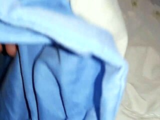 these sneaky uni students under the blanket masturbate moan and cum together risking it all