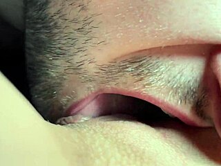Naughty Couple's Homemade Tongue Deep in Wet Pussy Licking