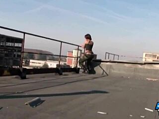 tiziana gulps giorgios load after rough anal pounding in lingerie