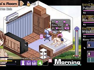 Summer Memories Hentai MILF masturbates to creampie climax in game scenes