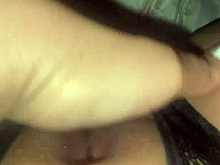 curvy latina close-up fingers big clit pussy with dildo vibrator moaning to wet orgasm