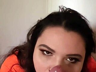 nonstop homemade blowjob finishes with cumshots flooding mouths and faces