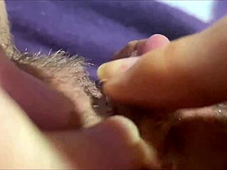 Huge Clit Rubbed and Jerked to Intense Orgasm